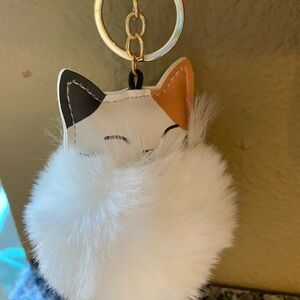 Cute kitty bag charm